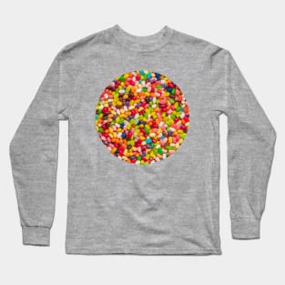 Gourmet Jelly Beans Colorful Candy Long Sleeve T-Shirt